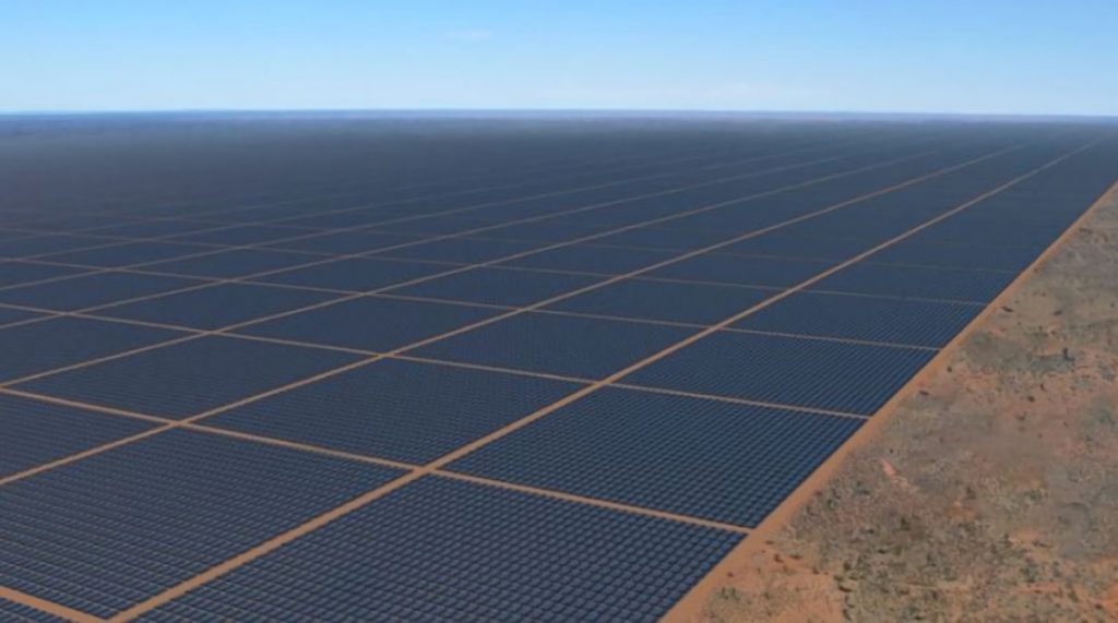 В Австралії планують побудувати найбільшу у світі сонячну електростанцію