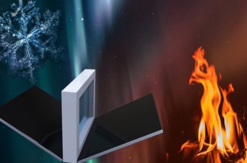 Система радіаційного охолодження працює без електрики й віддає тепло в космос