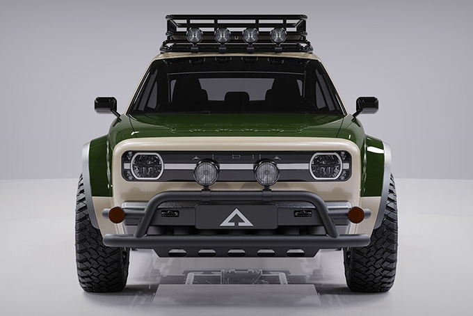 Ралійний електрокар Alpha Motors JAX CUV