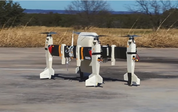 Вантажний безпілотний тейлсіттер APT 70 пройшов випробування вантажем