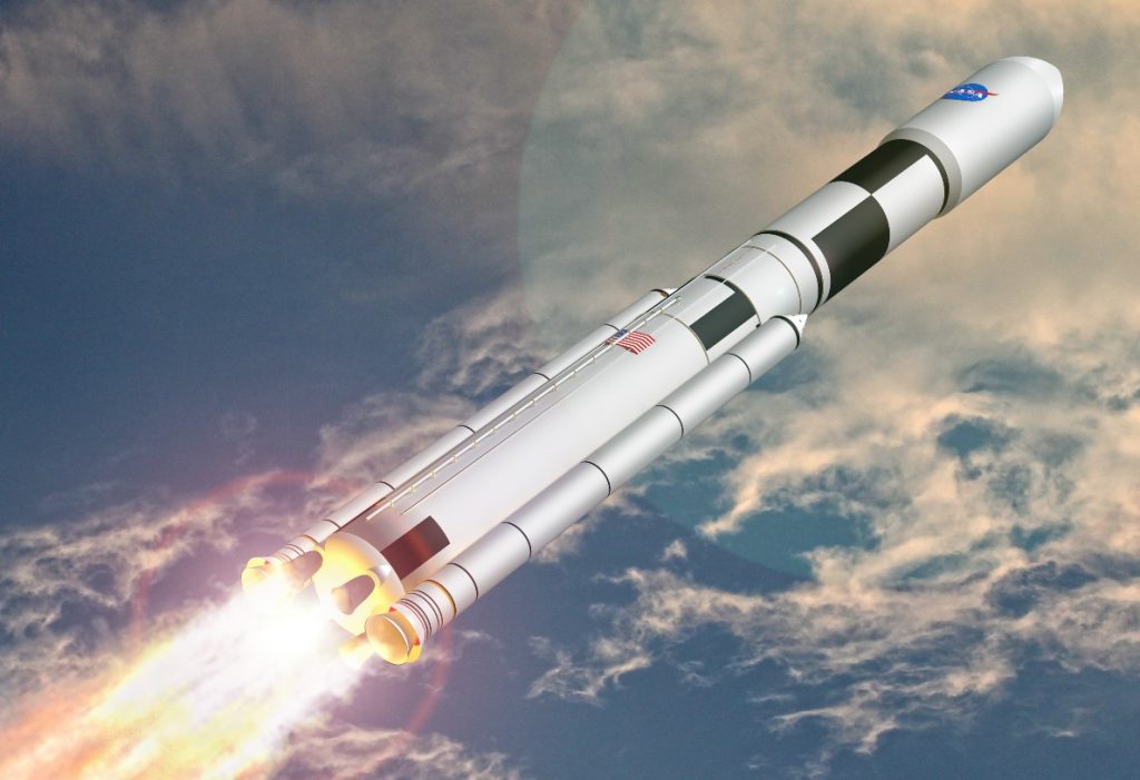 Фахівці NASA та Boeing з третьої спроби провели вогневі випробування центрального блоку надважкої ракети-носія SLS