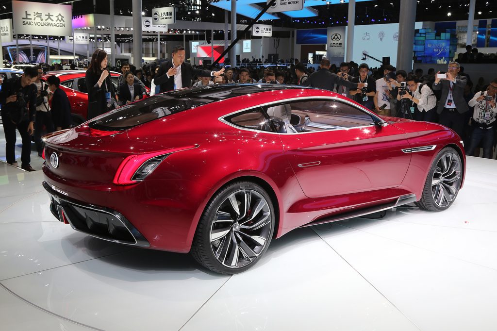 Приголомшливе повністю електричне купе MG E-motion