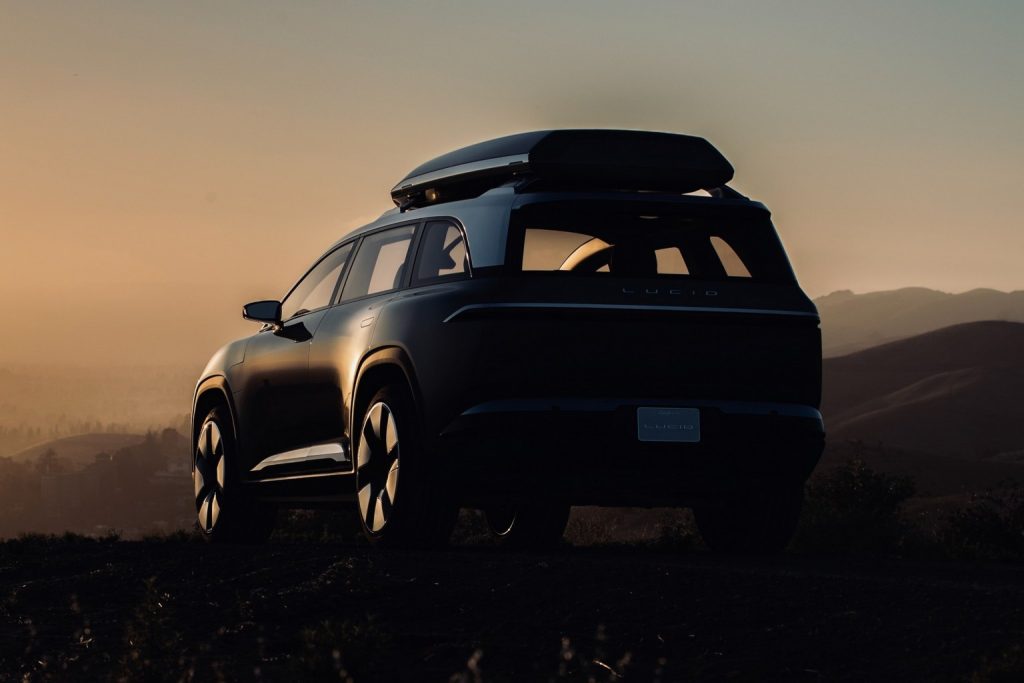 На платформі Lucid Air випустять ще кілька електромобілів, першим буде 7-місний кросовер Project Gravity у 2023 році