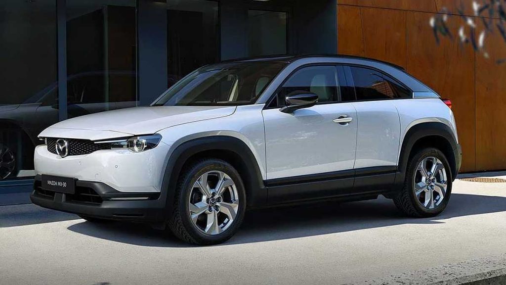 Крос-купе Mazda MX-30 2022 з роторно-поршневим двигуном