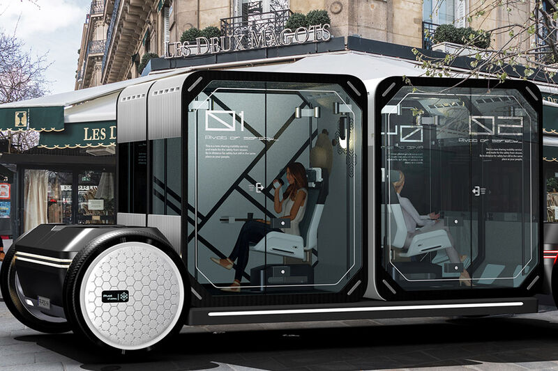 Pivot of Safety: автономний та дезінфікуючий громадський транспорт