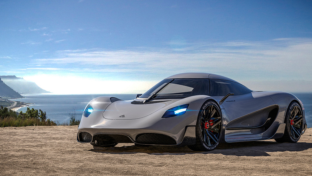 Стартап Viritech має намір випустити водневий гіперкар Apricale з обмеженим тиражем